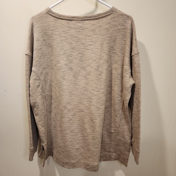 J Jill Fit Women's Beige Crew Neck Sweater Size M - Picture 6 of 13